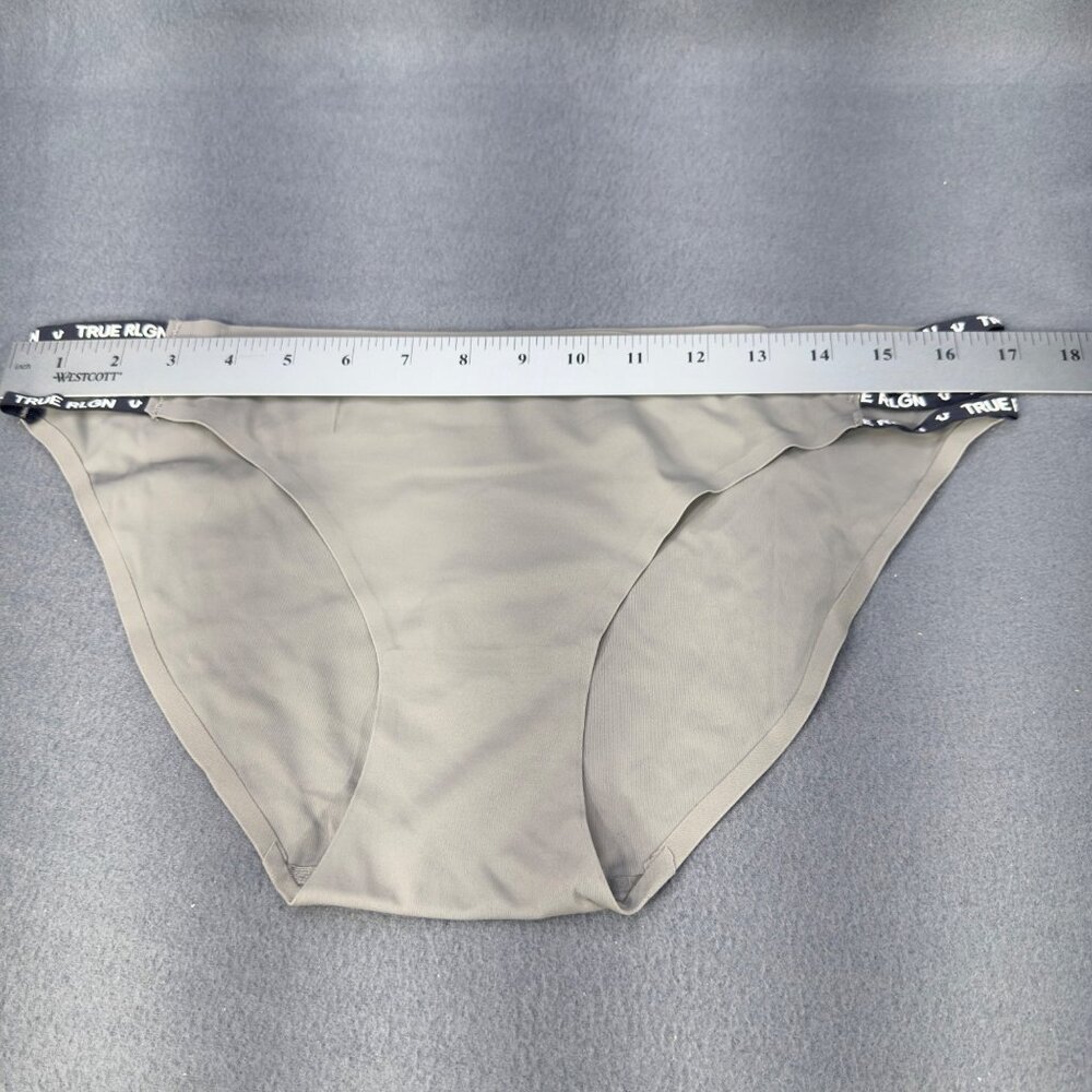 True Religion Womens Size XL Panty Brief Strappy Sides Ultra-Soft Gray NWOT - Picture 4 of 6